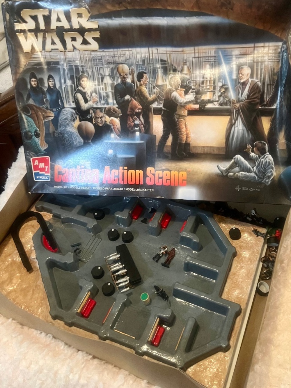 Star Wars AMT Cantina Action Scene Model Kit